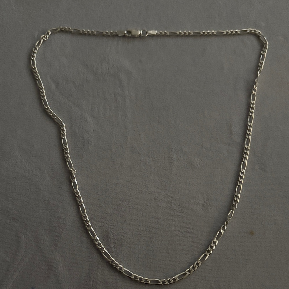 Chic Silver Chain Necklace - Picture 1 of 10